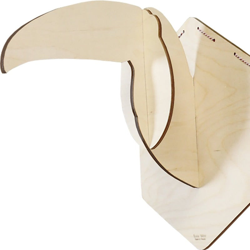 Trophée d'animaux en bois à construire Reine Mère®