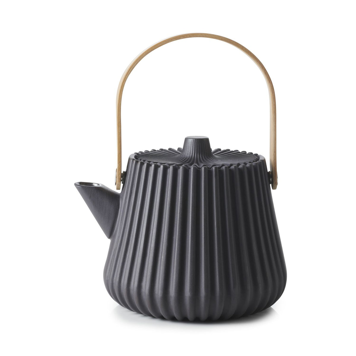 Théière design en céramique avec panier infuseur fabrication France 🇫🇷