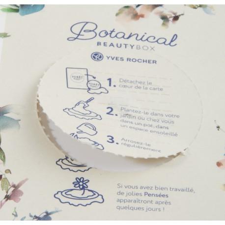 Carte ensemencée personnalisé