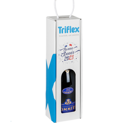 étui bouteille personnalisé Triflex Le Cadeau Français