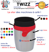 Mug "Twizz" isotherme 200 mL en Acier Inox personnalisé