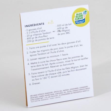 Sachet graines neutre kraft EN CAVALIER personnalisé avec des graines à semer