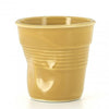 Tasse à café froissée en porcelaine personnalisée fabriqué en 🇫🇷