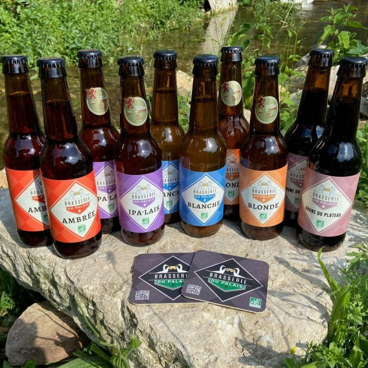 Coffret bières Bio artisanales Brasserie du Palais®